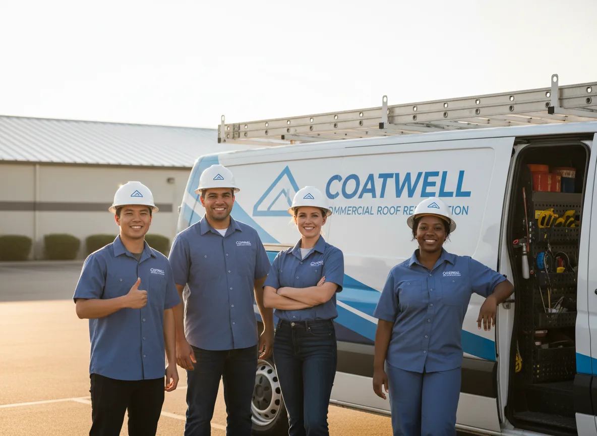 Commercial roof coating company in Island Park, NY
